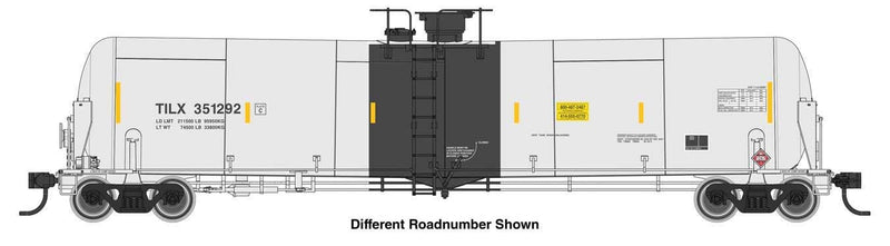 PREORDER Walthers Proto HO 920-100785 55' Trinity Modified 30,145-Gallon Tank Car, Trinity Industries TILX