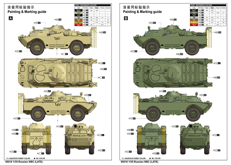 Trumpeter 05516 Russian NBC (LATE) 1:35