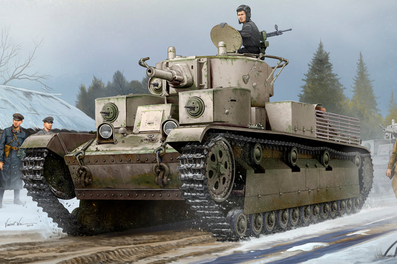 Hobby Boss 1/35 Soviet T-28 Medium Tank (Riveted)