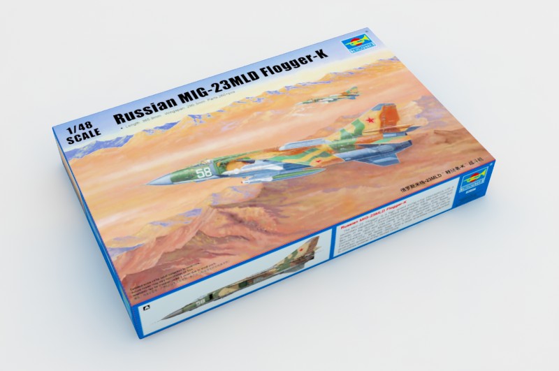 Trumpeter Russian MIG-23MLD Flogger-K 02856  1:48