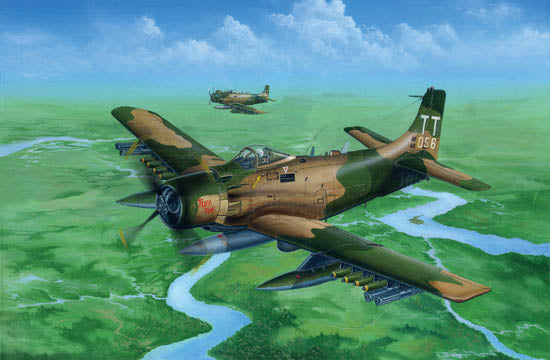 Trumpeter A-1J AD-7 Skyraider 02254 1:32