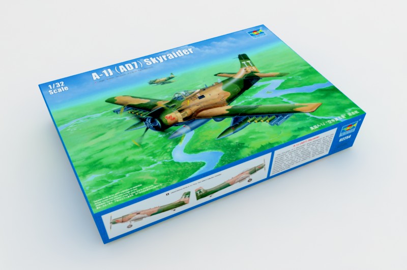 Trumpeter A-1J AD-7 Skyraider 02254 1:32