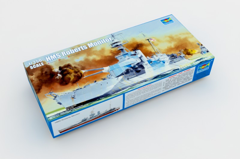 Trumpeter 05335 HMS Roberts Monitor 1:350