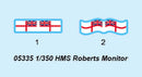 Trumpeter 05335 HMS Roberts Monitor 1:350