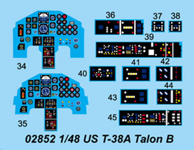 Trumpeter US T-38A Talon 02852 1:48