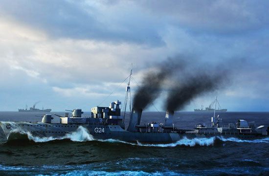 Trumpeter 05333 HMCS Huron Destroyer 1944 1:350