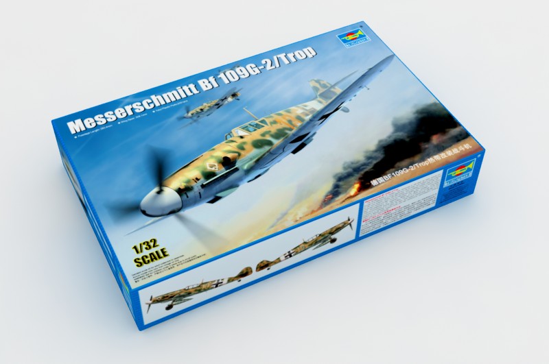 Trumpeter Messerschmitt Bf 109G-2/Trop 02295 1:32