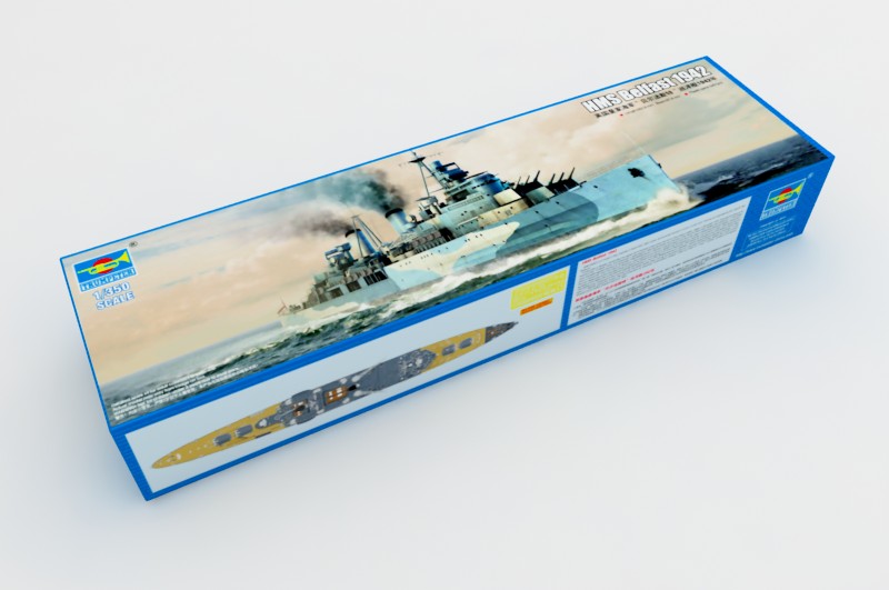 Trumpeter 05334 HMS Belfast 1942 1:350