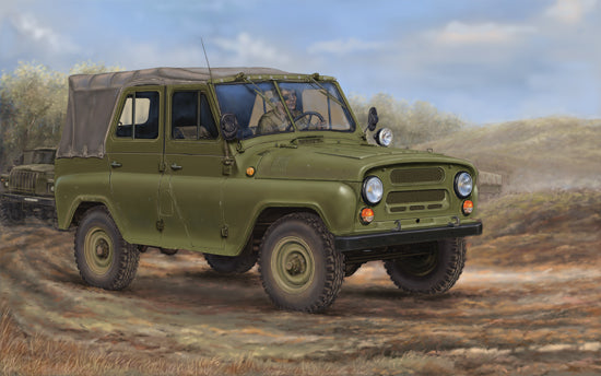 Trumpeter Soviet UAZ-469 All-Terrain Vehicle 02327 1:35