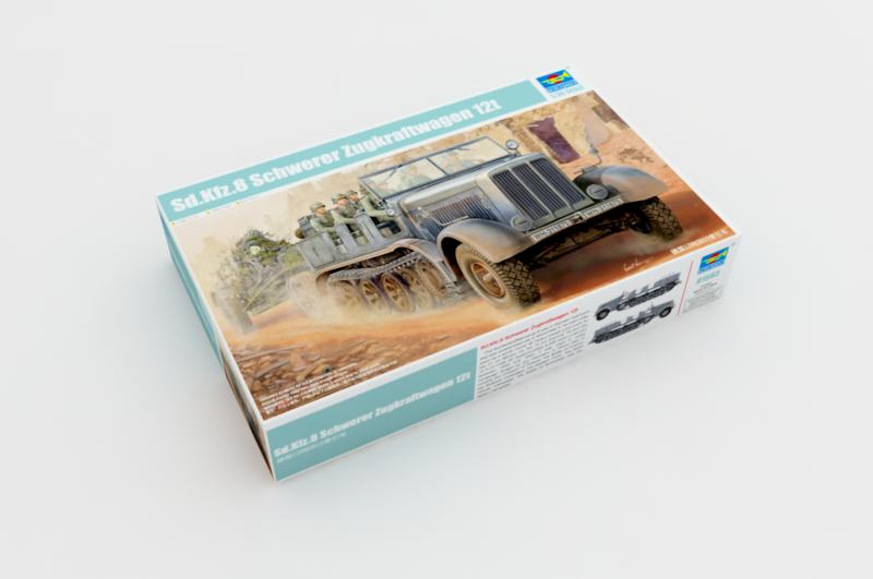Trumpeter 01583 Sd.Kfz.8 Schwerer Zugkraftwagen 12t 1:35