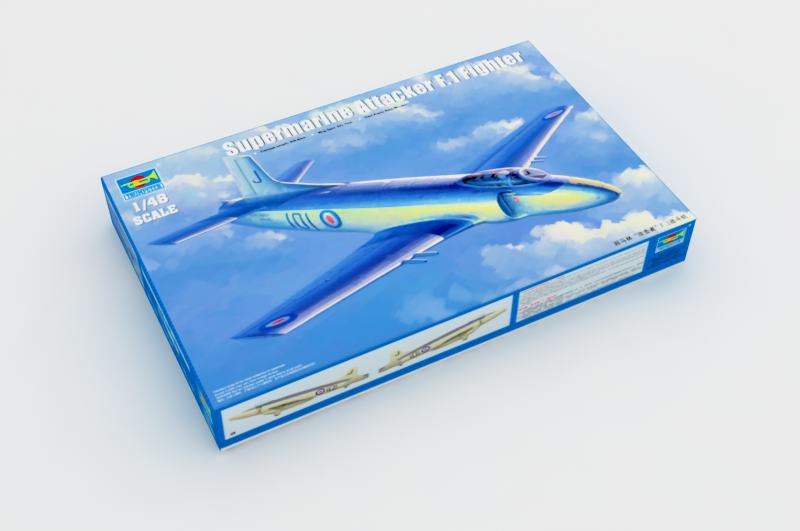 Trumpeter Supermarine Attacker F.1 Fighter 02866 1:48