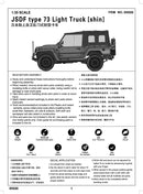 Trumpeter 05520 JSDF type 73 Light Truck[shin] 1:35