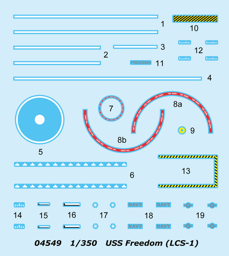 Trumpeter USS Freedom (LCS-1) 04549 1:350