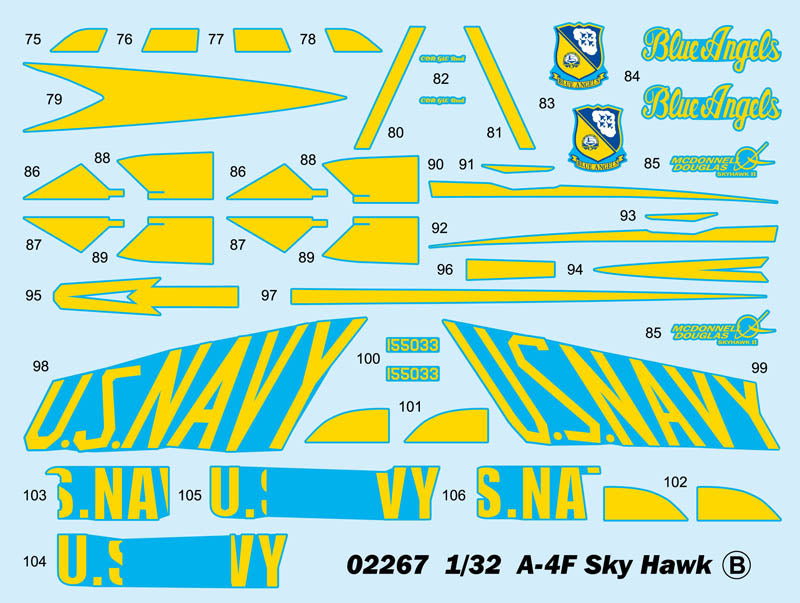 Trumpeter A-4F Skyhawk 02267 1:32