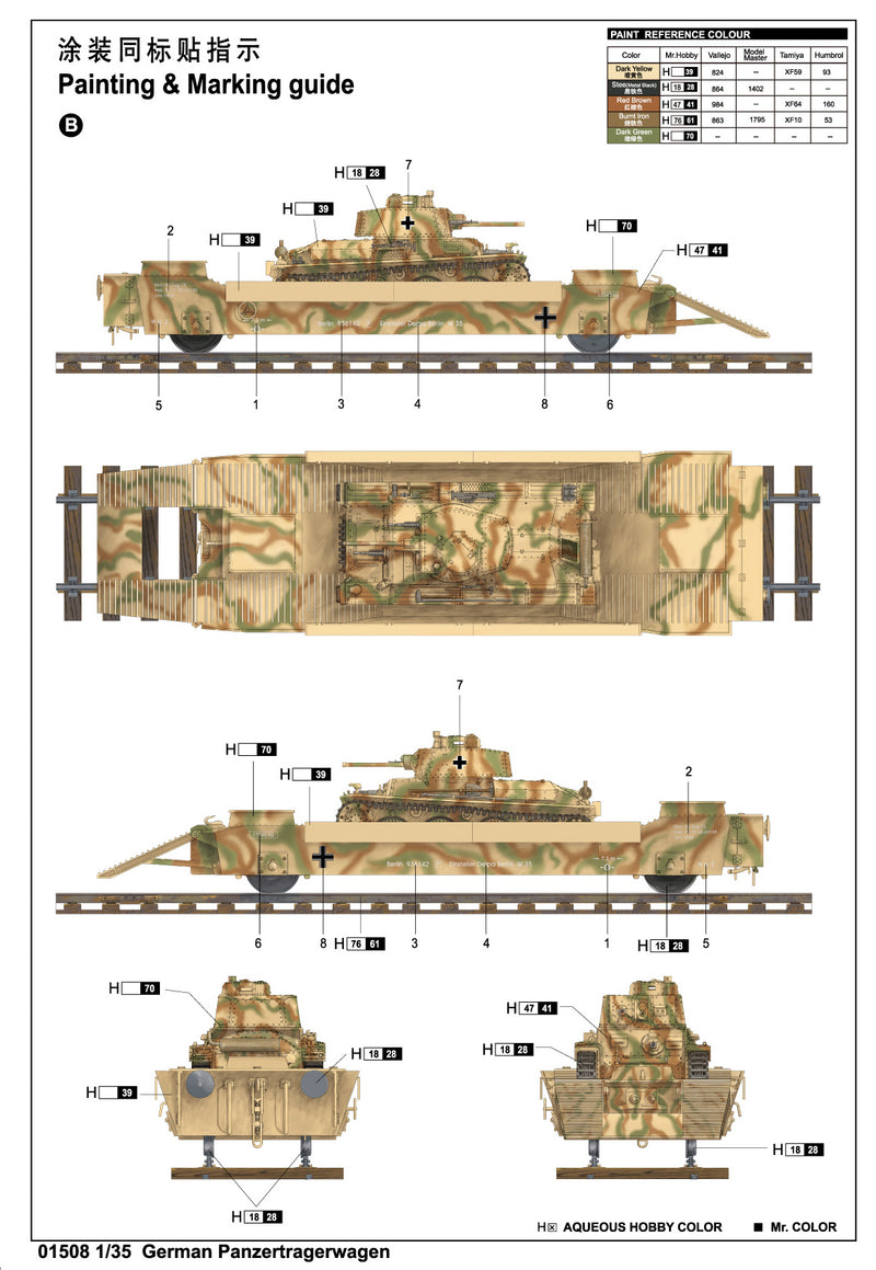 Trumpeter 01508 Panzertragerwagen 1:35