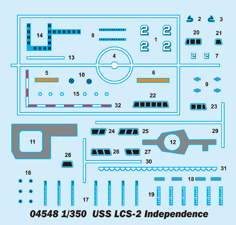 Trumpeter USS Independence (LCS-2) 04548 1:350