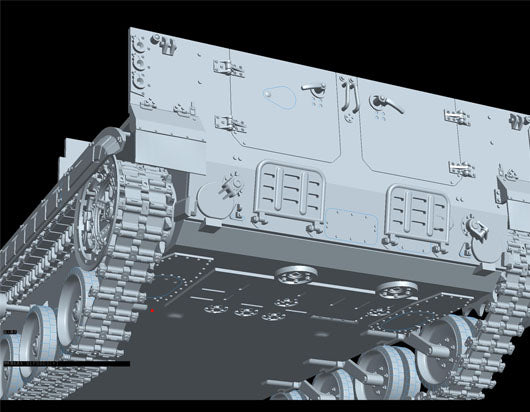 Trumpeter 00365 BMP-3 w/ERA tiles 1:35