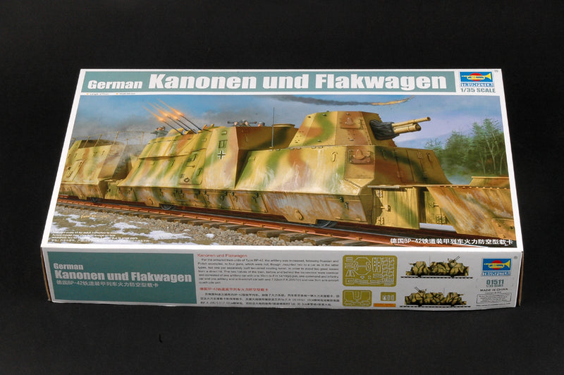 Trumpeter 01511 Kanonen und Flakwagen 1:35