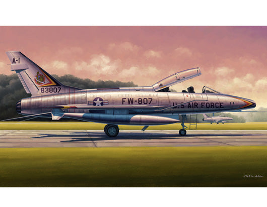 Trumpeter F-100F Super Sabre 02840 1:48