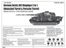 Trumpeter 00910 German Kingtiger 2 in 1(Henschel Turret & Porsche Turret) 1:16