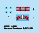 Trumpeter 05321 German Zerstorer Z-25, 1944 1:350