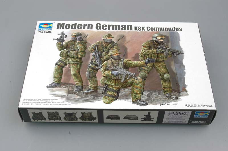 Trumpeter Modern German KSK Commandos 00422 1:35