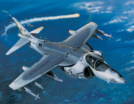 Trumpeter AV-8B Night Attack Harrier II 02285 1:32