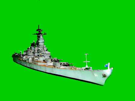 Trumpeter US Battleship BB-61 Iowa 1984 05701 1:700