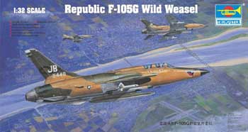 Trumpeter Republic F-105G Wild Weasel 02202 1:32