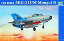 Trumpeter 02219 MIG-21UM Mongol B 1:32