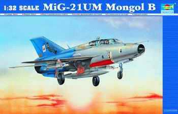 Trumpeter MiG-21UM Mongol B 02219 1:32