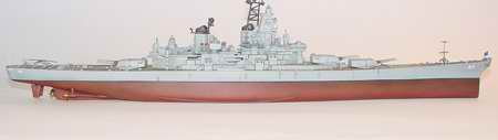 Trumpeter 05706 US Battleship BB-64 Wisconsin 1991 1:700