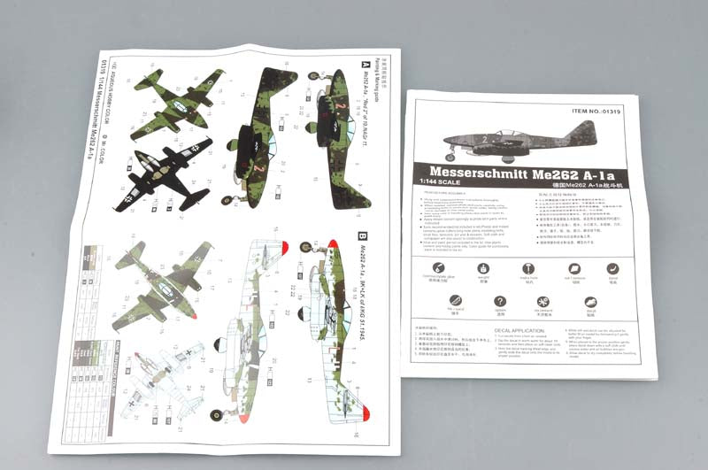 Trumpeter Messerschmitt Me 262 A-1a 01319 1/144