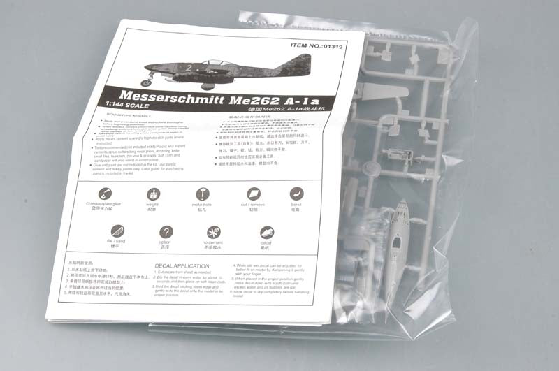 Trumpeter Messerschmitt Me 262 A-1a 01319 1/144