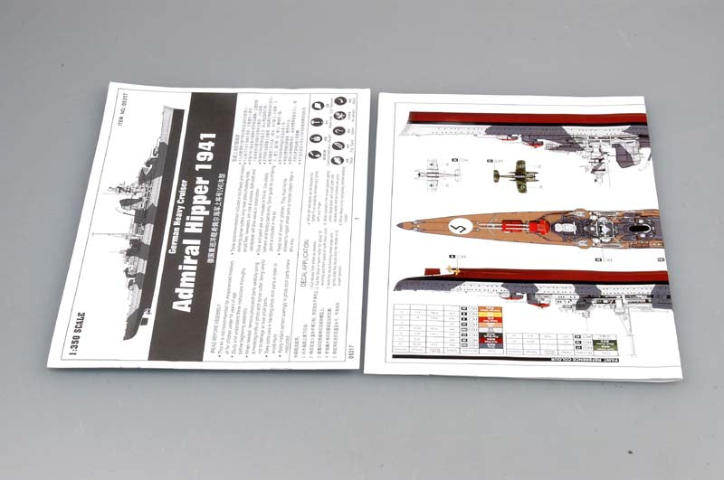 Trumpeter German Pocket Battleship (Panzer Schiff) Admiral Graf Spee 05317 1:350