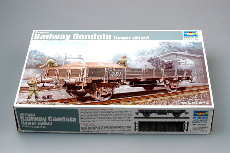 Trumpeter German Railway Gondola (Lower sides) 01518 1:35