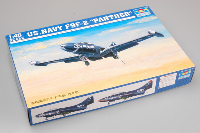 Trumpeter US.NAVY F9F-2 PANTHERÃ‚Â 02832 1:48