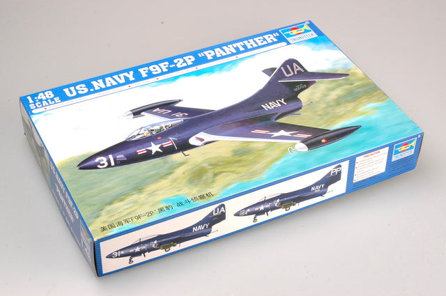 Trumpeter US.NAVY F9F-2P PANTHERÃ‚Â 02833 1:48