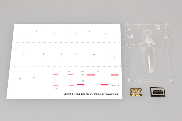 Trumpeter US.NAVY F9F-2P PANTHERÃ‚Â 02833 1:48