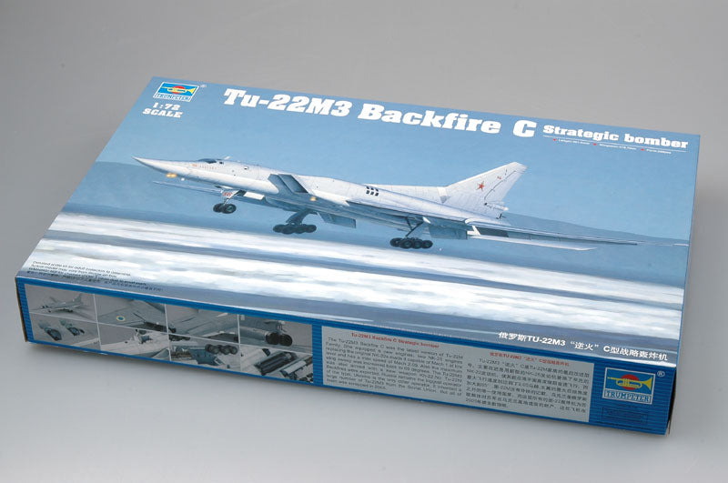 Trumpeter Tu-22M3 Backfire C Strategic bomber 01656 1:72