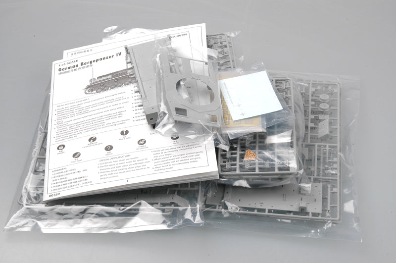 Trumpeter 00389 German Bergepanzer IV Recovery Vehicle 1:35