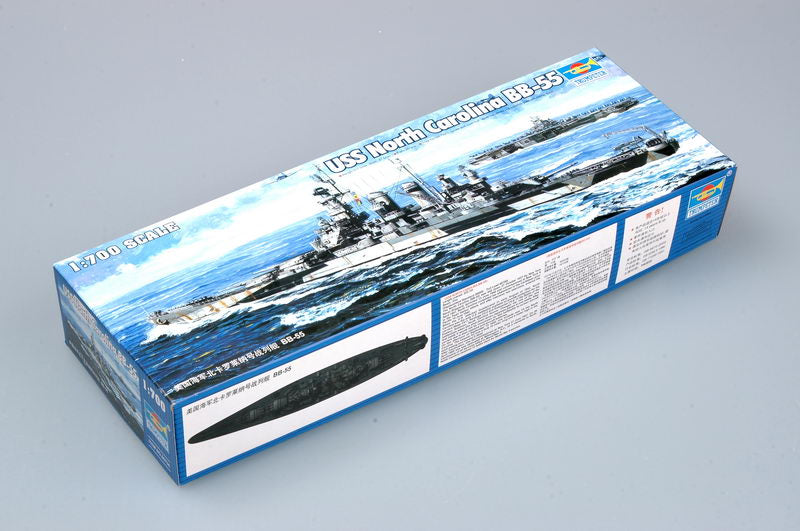 Trumpeter 05734 USS North Carolina BB-55 1:700