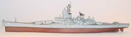 Trumpeter US Battleship BB-63 Missouri 1991 05705 1:700