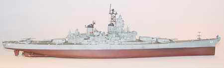 Trumpeter US Battleship BB-63 Missouri 1991 05705 1:700