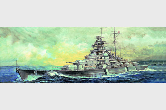 Trumpeter Germany Bismarck Battleship 1941 05711 1:700