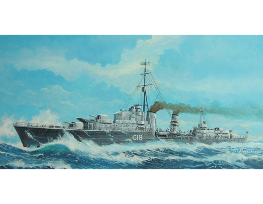 Trumpeter Tribal-class destroyer HMS Zulu (F18)1941 05758 1:700