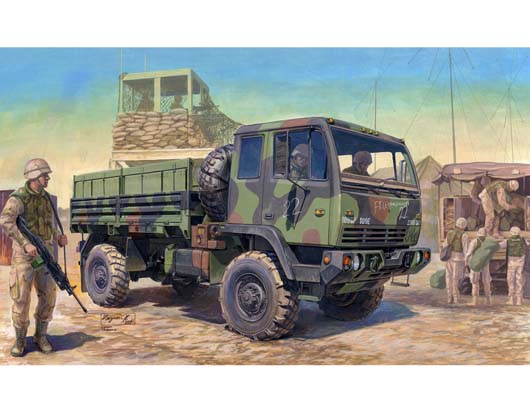 Trumpeter M1078 Light Medium Tactical Vehicle (LMTV) Standard Cargo Truck 01004 1:35