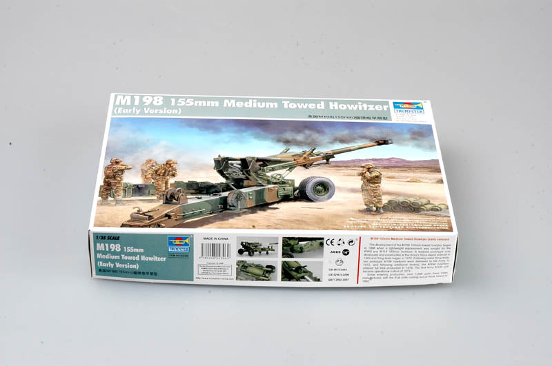 Trumpeter M198 155mm Medium Towed Howitzer (early version) 02306 1:35