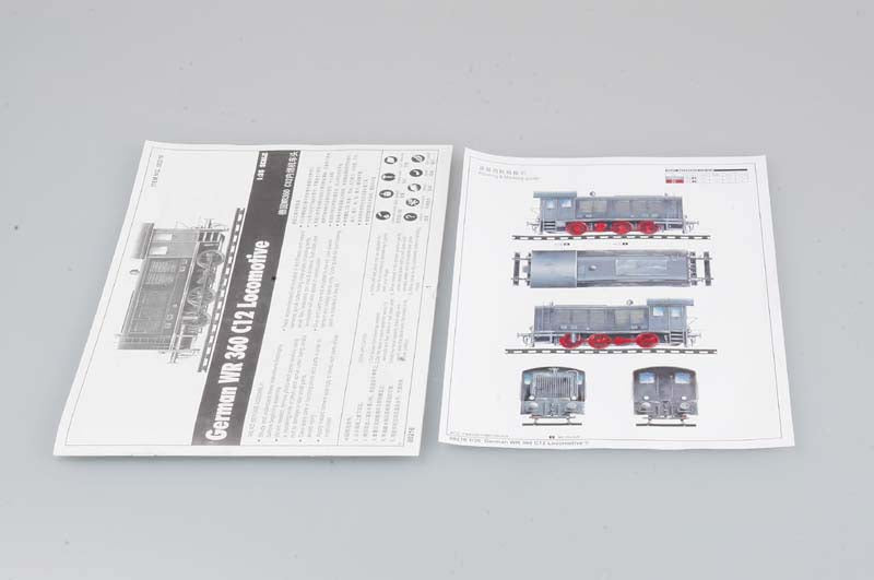 Trumpeter 00216 German WR 360 C12 Locomotive 1:35
