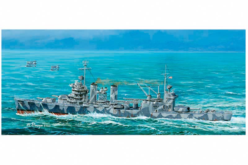 Trumpeter USS Tuscaloosa CA-37 05745 1:700